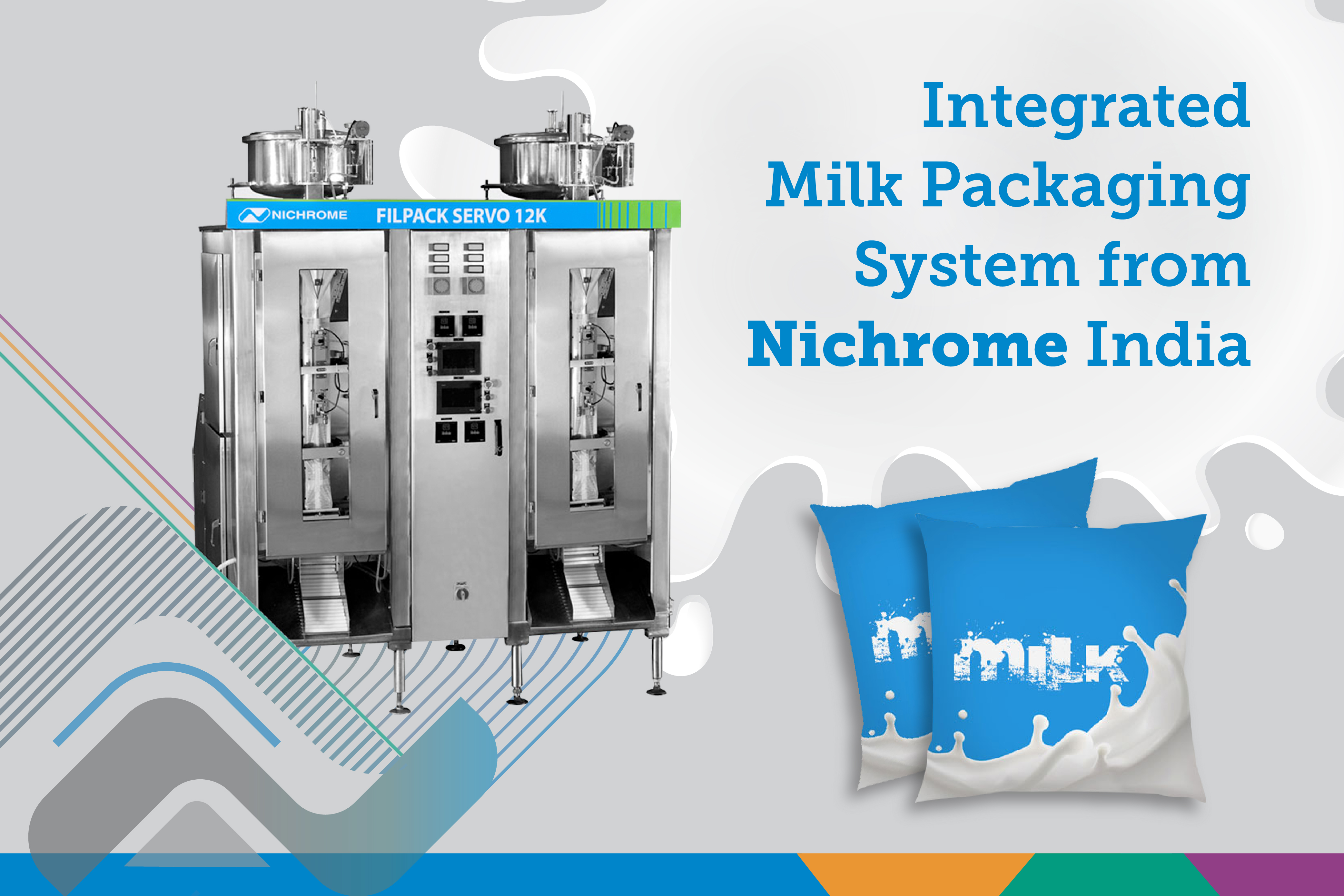 milk packaging system by Nichrome