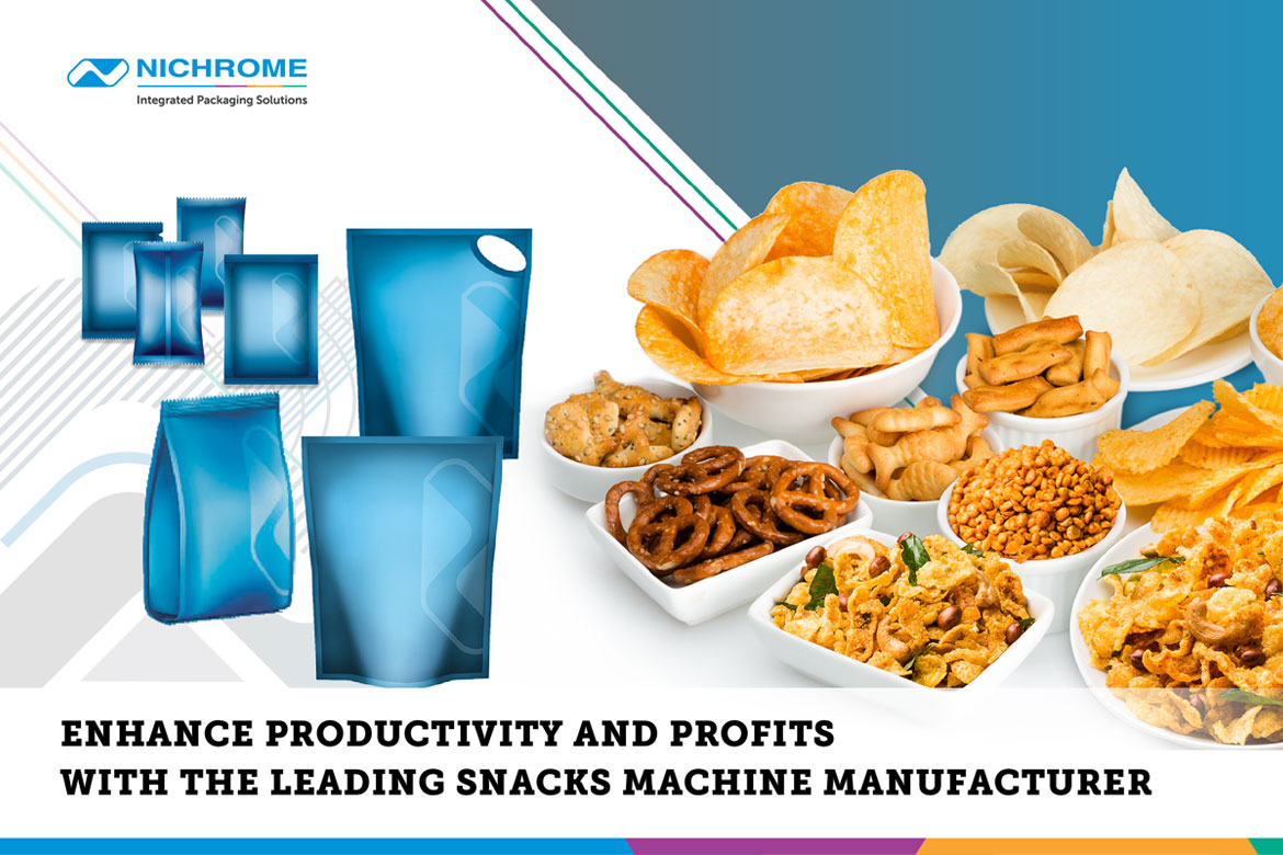 Snacks food packaging machine