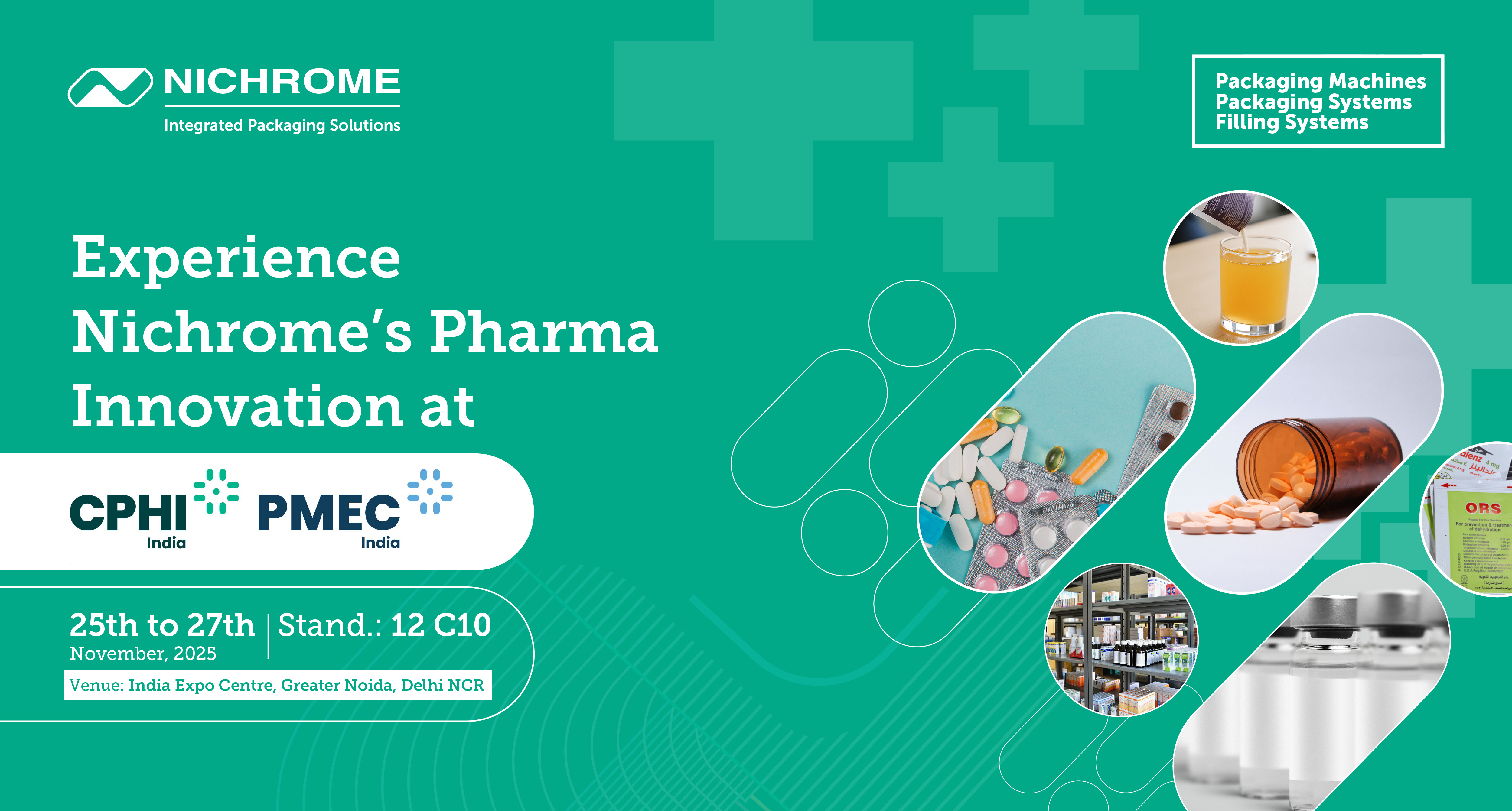 Nichrome Pharma Packaging Machines at CPHI India 2025