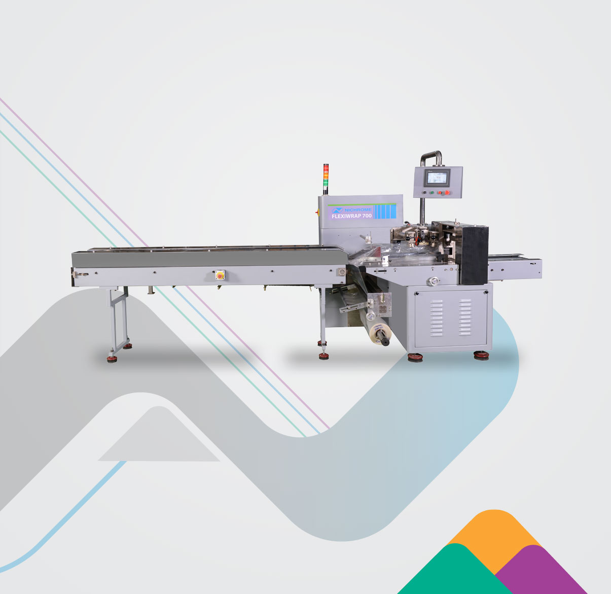 horizontal flow wrap machine manufacturer india