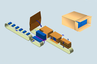 Fully Automatic Case Packer machine